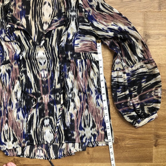 Anthropologie Staring at Stars Long Sleeve Blouse - Picture 5 of 5